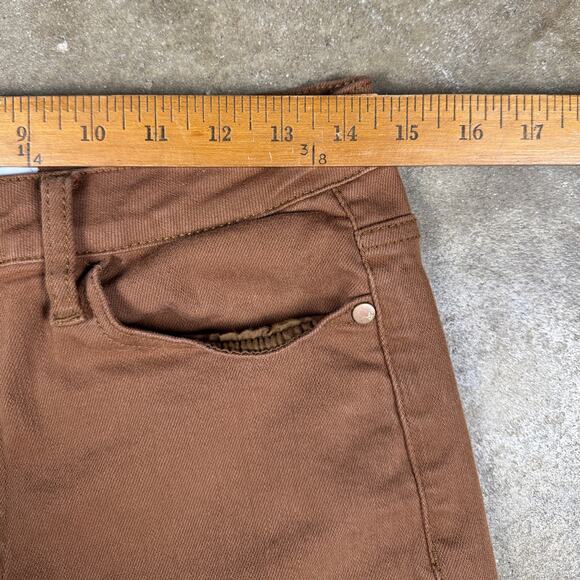 Judy Blue Slim Fit Jeans Women’s Size 9/29 Brown Stretch High Rise Ankle - Picture 11 of 14